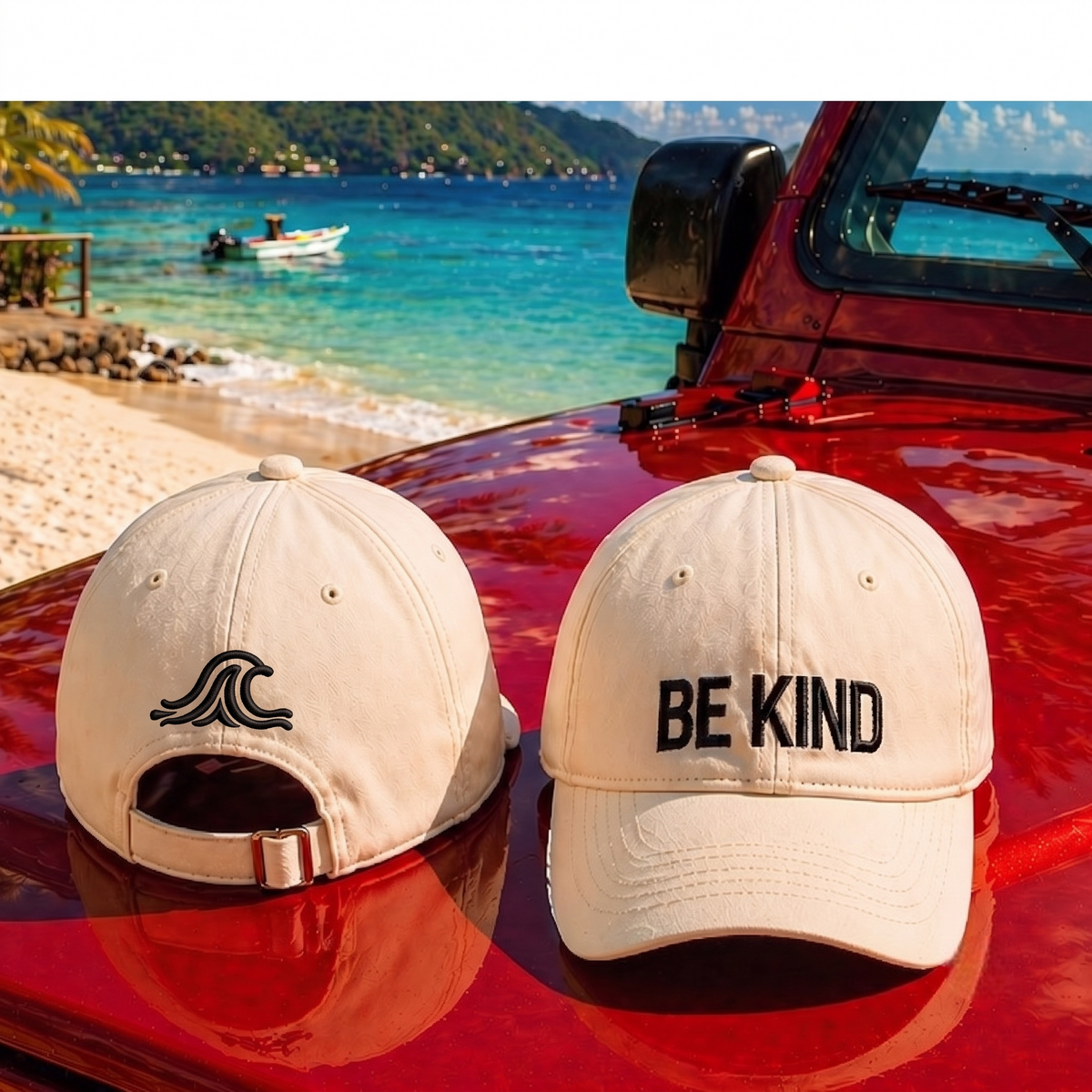 Be Kind – Embroidered Baseball Hat