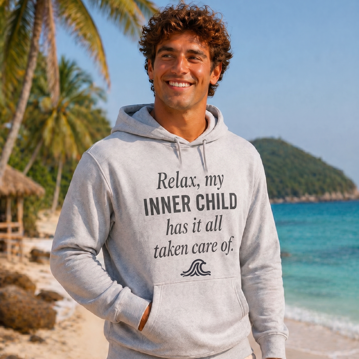 Relax , My INNER CHILD has it all taken care of - Hoodie