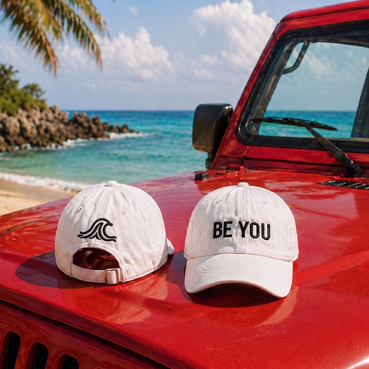 BE YOU – Embroidered Baseball Hat