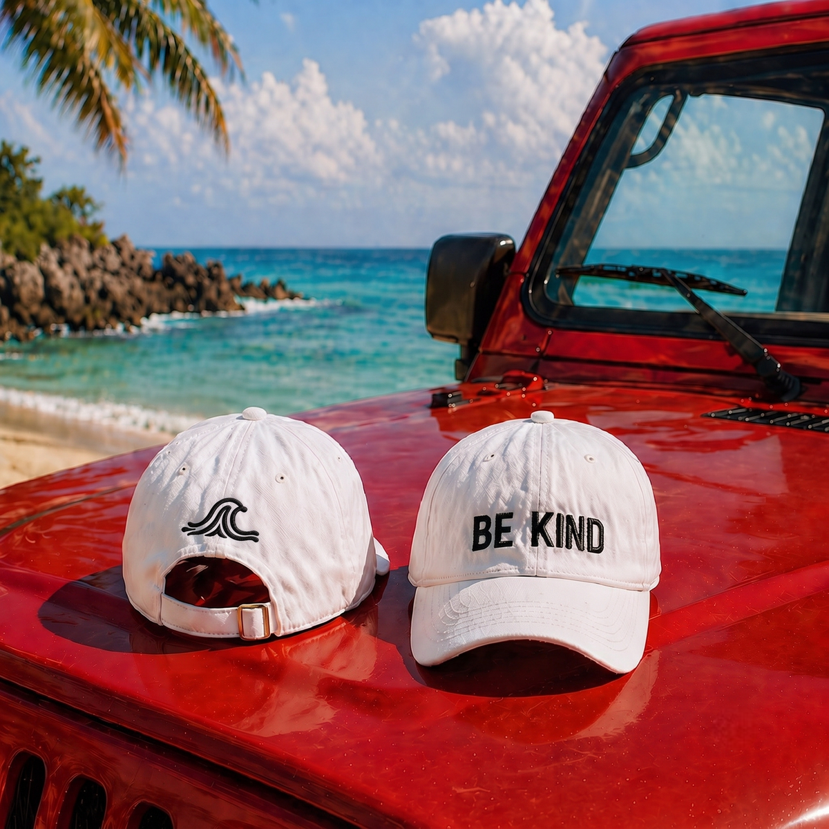 Be Kind – Embroidered Baseball Hat