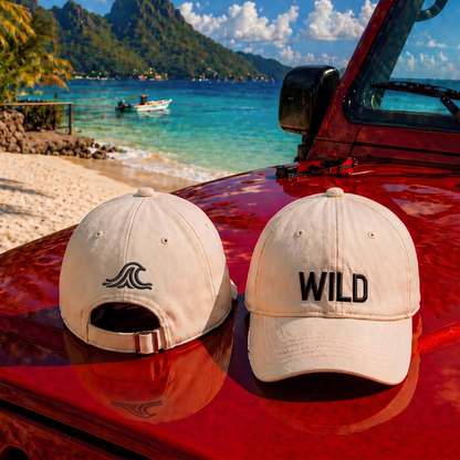 WILD – Embroidered Baseball Hat