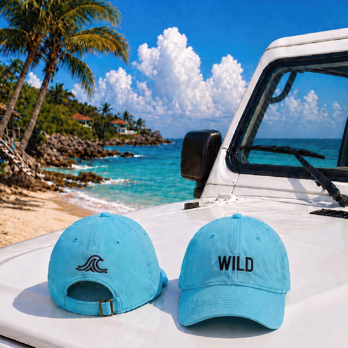 WILD – Embroidered Baseball Hat