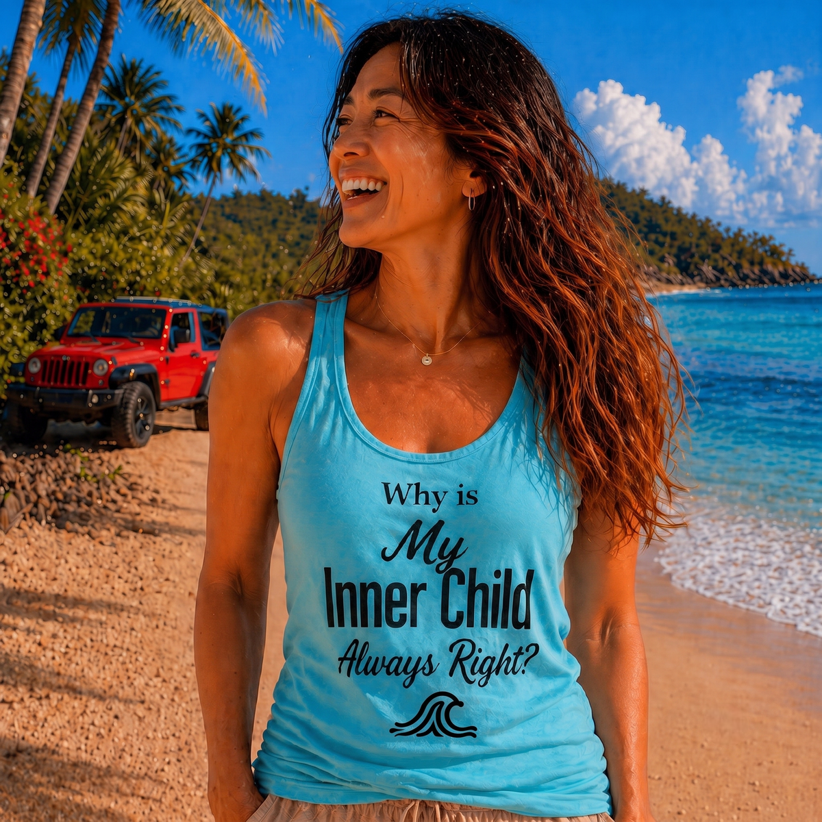 Why is My Inner Child Always Right? - Women's Tank Top