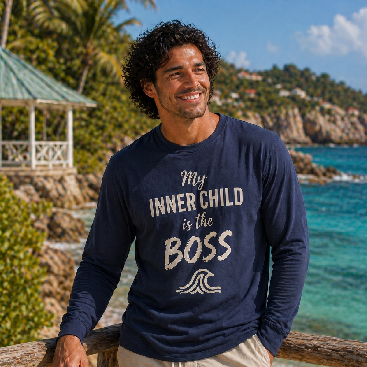My INNER CHILD is the BOSS - Long sleeve tee