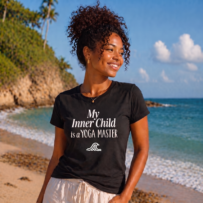 My Inner Child is a YOGA MASTER - Women’s Baby T-Shirt