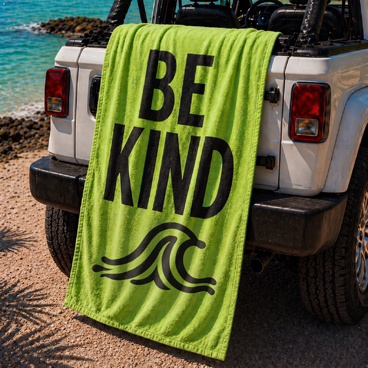 Be Kind - Beach Towel