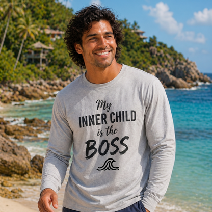 My INNER CHILD is the BOSS - Long sleeve tee