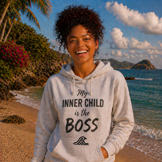 My INNER CHILD is the BOSS - Girls Hoodie